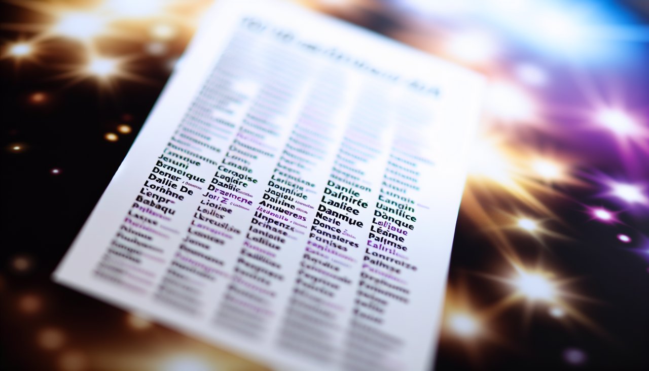 Le top 20 des prénoms de bébé mixtes en 2024