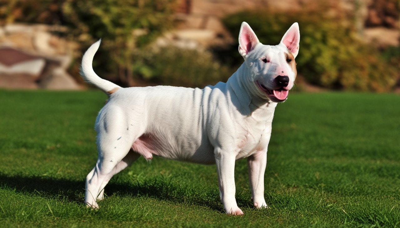 Le Bull Terrier : une race de chien au caractère attachant à découvrir