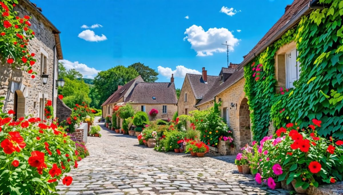 Aubigné-sur-Layon : un paradis fleuri au cœur d'un village médiéval