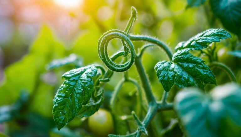 Feuilles de tomates enroulées : causes et solutions pour sauver vos plants