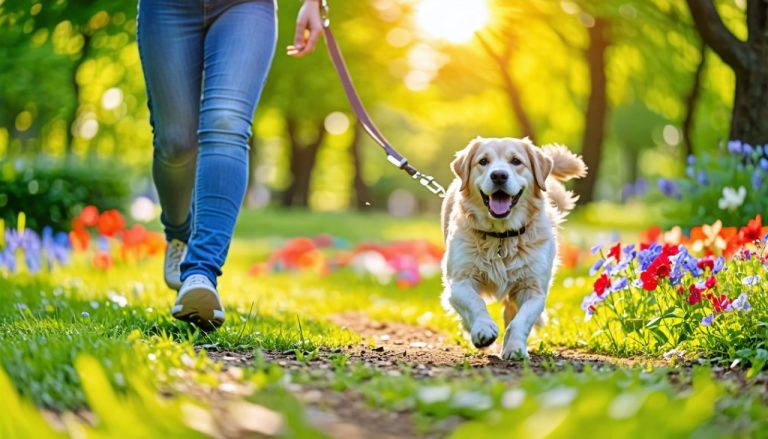 La promenade de chien : trouvez le juste temps pour un compagnon épanoui