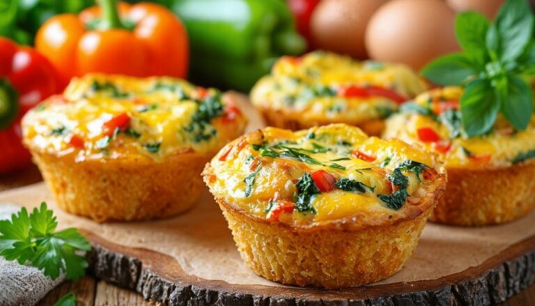 Omelettes muffins : le petit-déjeuner salé qui va révolutionner vos matins