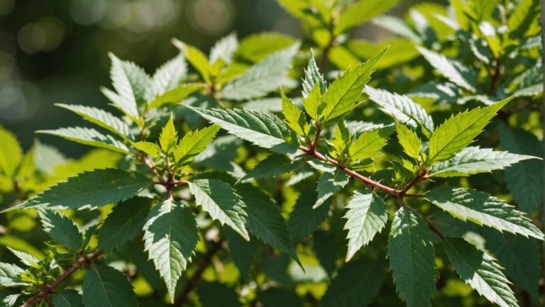 Ronce dans le jardin