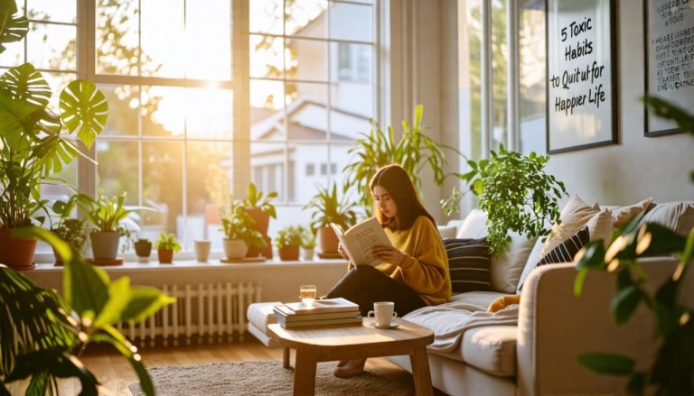 5 habitudes toxiques à abandonner pour une vie plus heureuse, selon les psychologues
