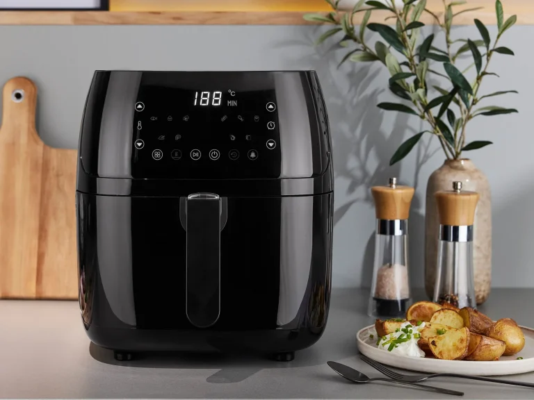 SILVERCREST® KITCHEN TOOLS Air fryer numérique XL HG09443/-BS, 2150 W, 5,2 L