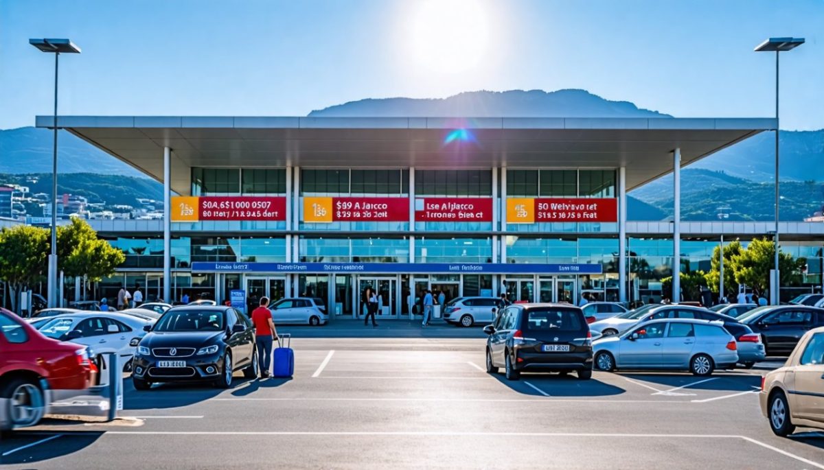 Astuces pour un parking économique à l'aéroport d'Ajaccio : économisez jusqu'à 70% sur votre stationnement