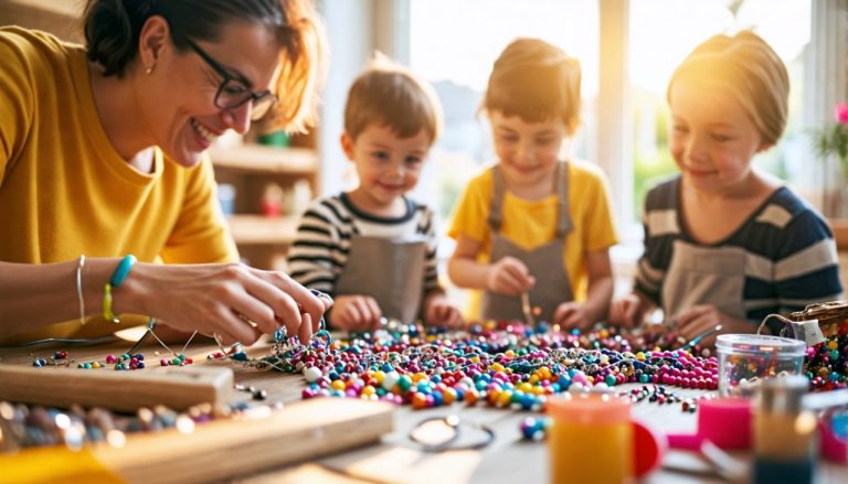Bijoux Faits Maison : Un Atelier pour Briller en Famille Cet Été !