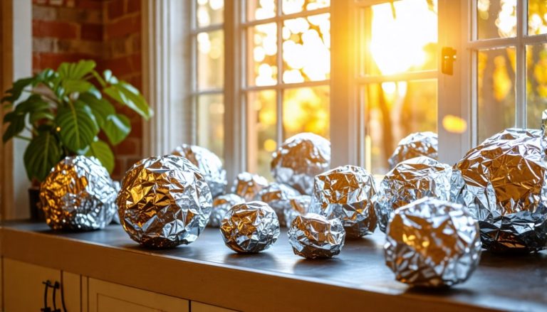 Boules d'alu aux fenêtres : astuces géniales pour votre maison