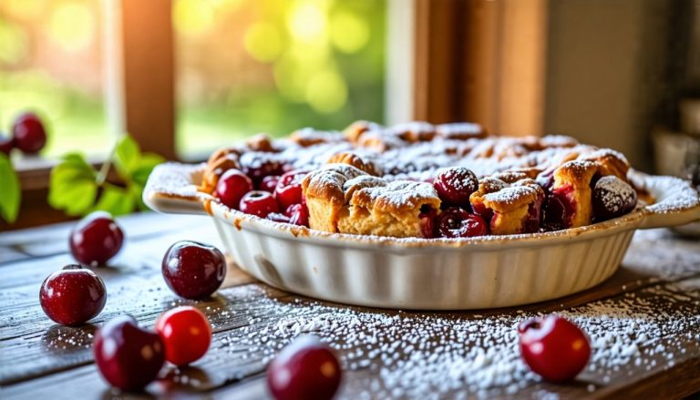 Clafoutis aux cerises : savourez le charme rustique de ce dessert emblématique français