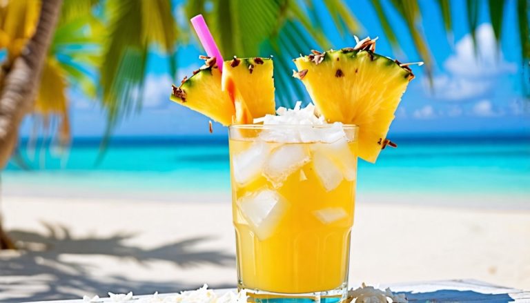 Eau de Coco et Ananas : L'alliance exotique pour une boisson revigorante et bienfaisante