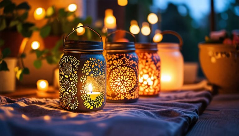 Illuminez vos soirées avec des photophores DIY faciles à réaliser !