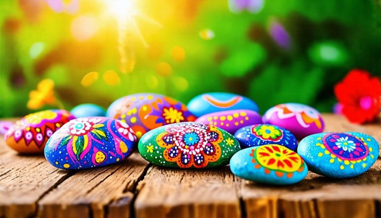 L'art au bout des doigts : peinture sur galets pour un été créatif !