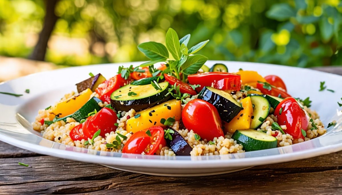 La Ratatouille Provençale avec Quinoa : Un Voyage Culinaire dans le Sud de la France