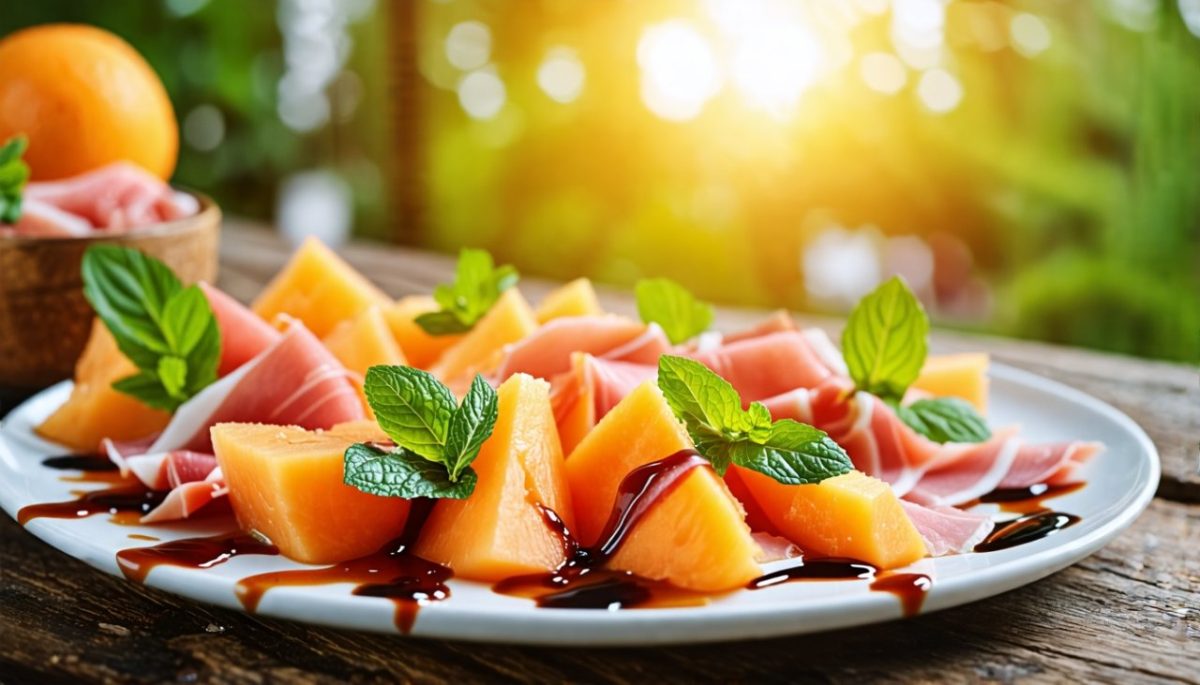 Le Duo Melon et Prosciutto : L'Apéro Fraîcheur Parfait pour les Soirées d'Été