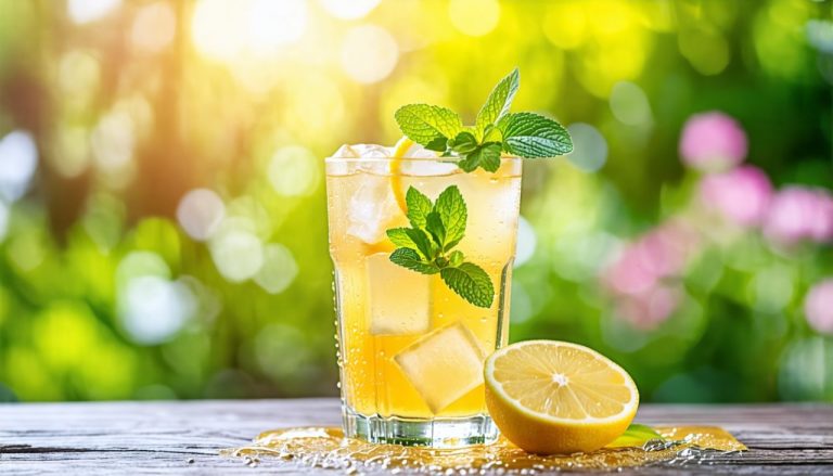 Limonade au Gingembre et Miel : Piquant et Douceur, le mariage parfait pour une boisson rafraîchissante