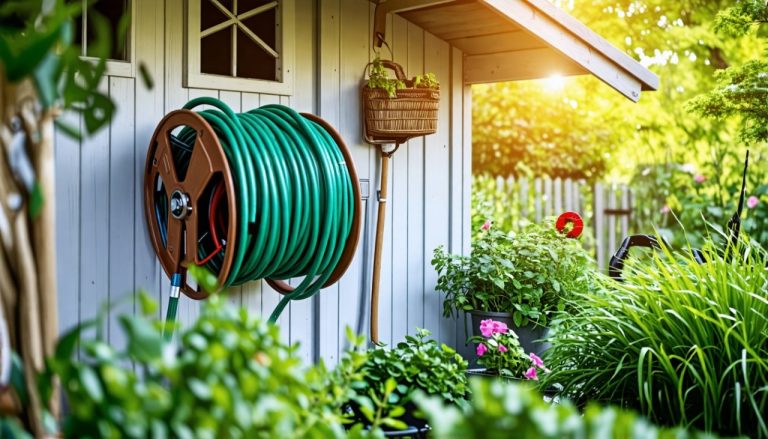 Rangement tuyau d'arrosage : l'astuce simple qui va changer votre vie de jardinier