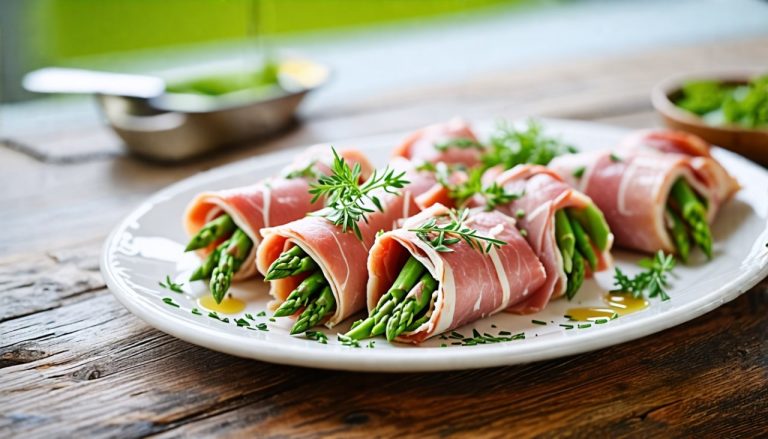 Roulés de Jambon et Asperges : Élégance et Fraîcheur à la Française