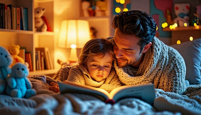 Se raconter des histoires avant de dormir : plongée dans une pratique ancestrale aux bienfaits insoupçonnés