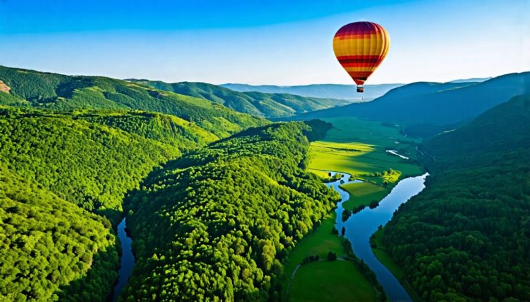 Survolez le Val des Choues : une aventure aérienne inoubliable dans le Parc National de Forêts