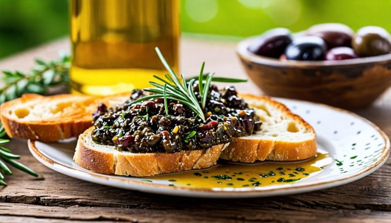 Tapenade d'Olives Noires sur Pain Grillé : L'Apéritif Méditerranéen à Découvrir Absolument
