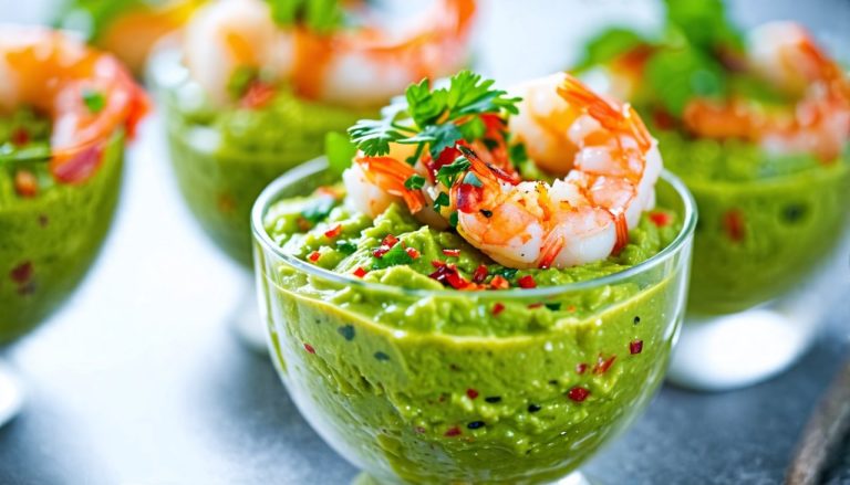 Verrines de Guacamole et Crevettes : Une Explosion de Saveurs à Découvrir