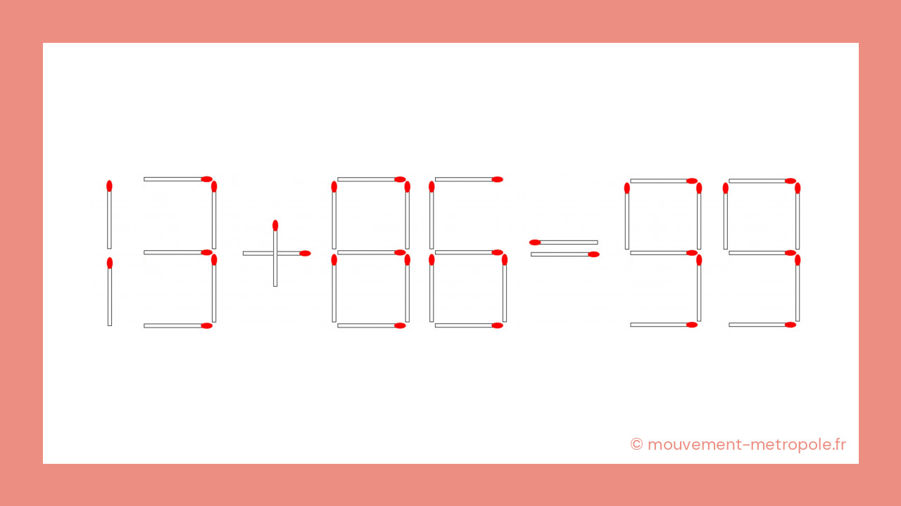 La solution révélée : un simple déplacement pour une grande différence ! La solution révélée : un simple déplacement pour une grande différence !