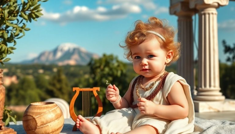 bébé mythologie grecque