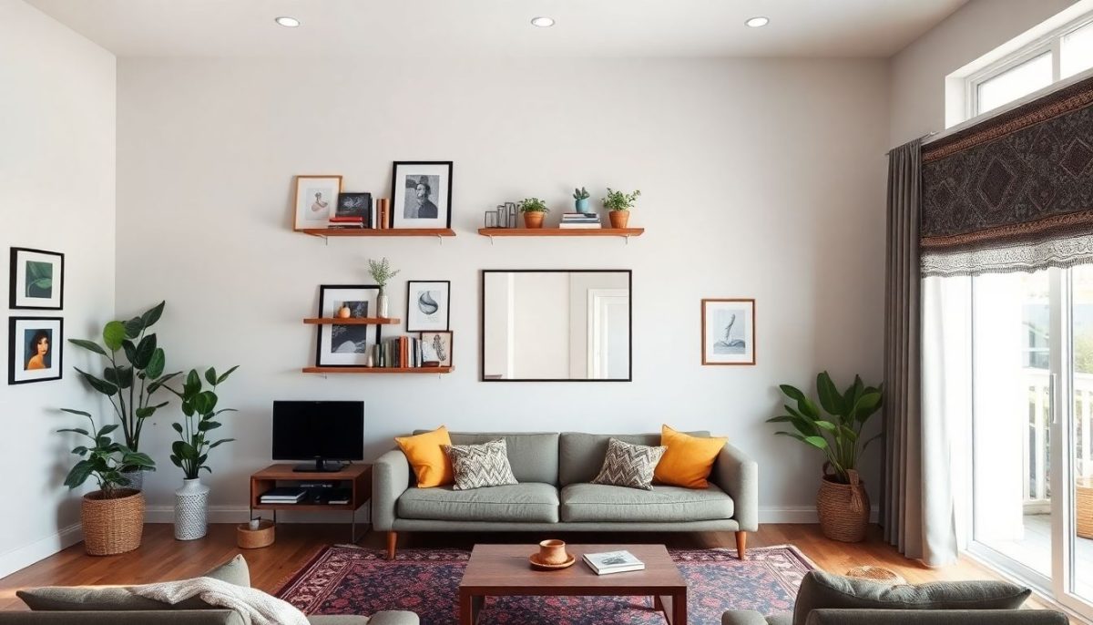Déco murale : 5 astuces pour habiller un long mur sans vie