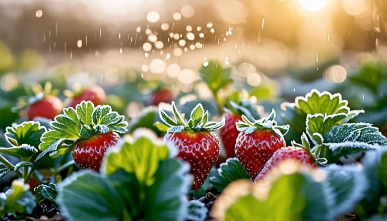 Fraisiers en hiver : les conseils d'experts pour un arrosage optimal