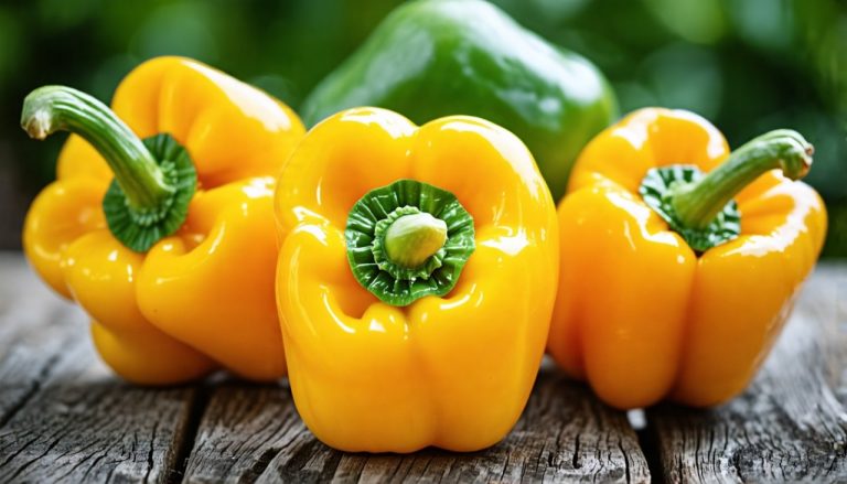 La vérité surprenante sur les poivrons jaunes et verts : une illusion colorée ?