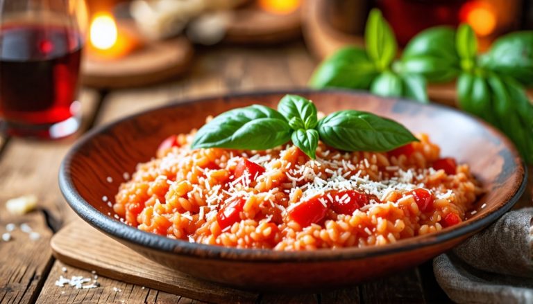 Le Risotto à la Tomate : la Recette Italienne Réconfortante qui Ne Ruine Pas