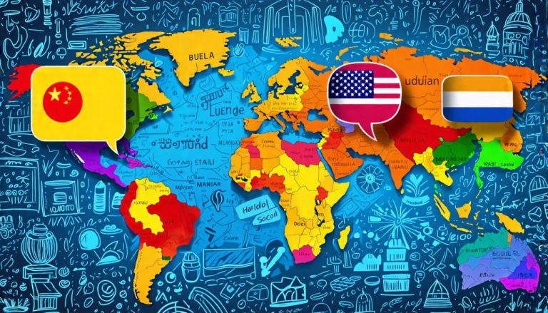 Le top 4 des langues les plus parlées dans le monde : un tour d'horizon linguistique