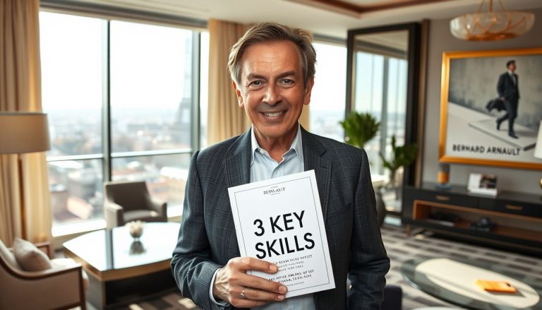 Les 3 compétences clés du milliardaire Bernard Arnault : leçons pour atteindre vos objectifs
