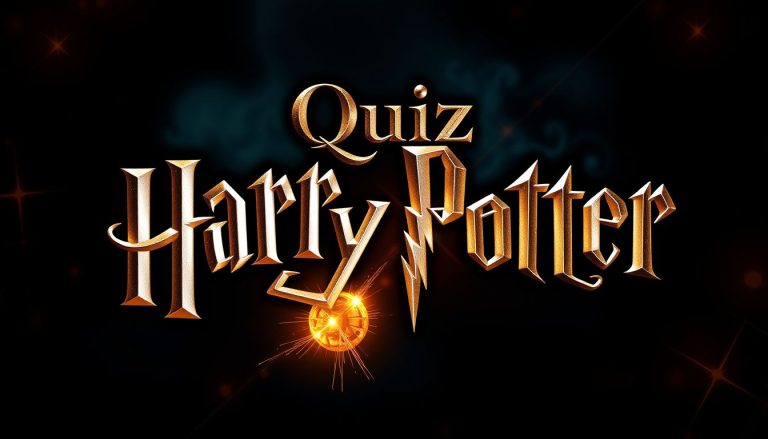 logo avec les lettres "Quiz Harry Potter"