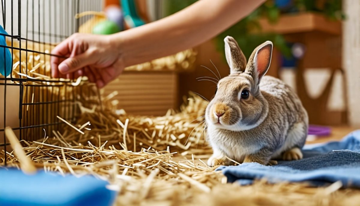 Nettoyer la cage de votre lapin : astuces et méthodes pour un habitat impeccable