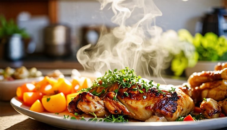 Réchauffer du poulet : astuces pour des restes savoureux et succulents