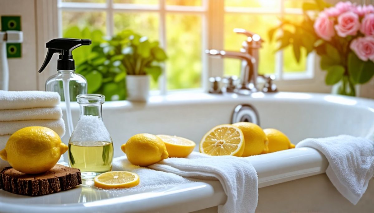 Redécouvrez les astuces de grand-mère pour une baignoire impeccable : 4 méthodes naturelles et efficaces