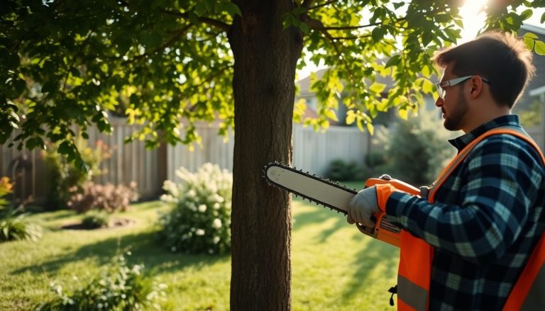 Abattage d'arbres dans son jardin : ce qu'il faut savoir avant de sortir la tronçonneuse