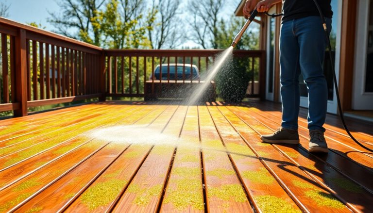 Adieu mousse sur votre terrasse : la technique express qui fait des miracles en 15 minutes