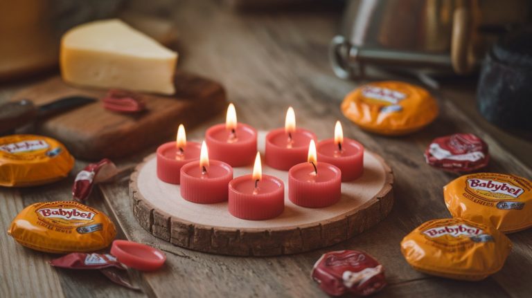 Astuce géniale : Fabriquez des bougies de survie avec vos emballages Babybel