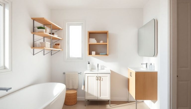 Astuces ingénieuses pour optimiser l'espace dans votre salle de bain