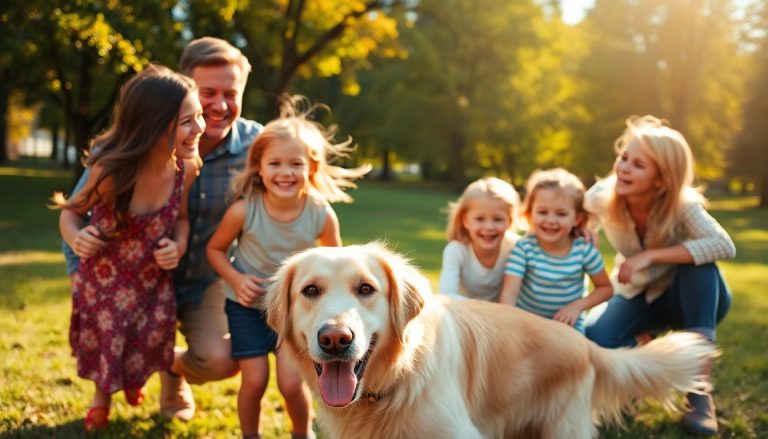 chien famille