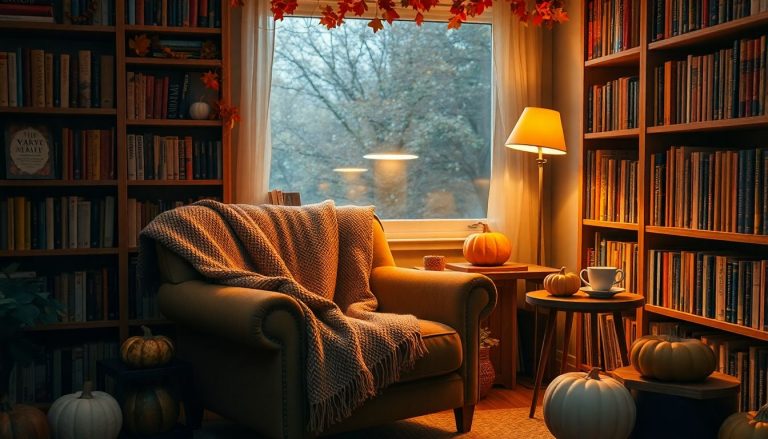 Créer un coin lecture cosy pour l'automne : inspirations et astuces déco