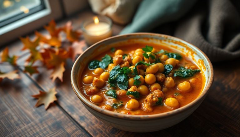 Curry de pois chiches et épinards : la recette parfaite pour un mercredi soir d'automne