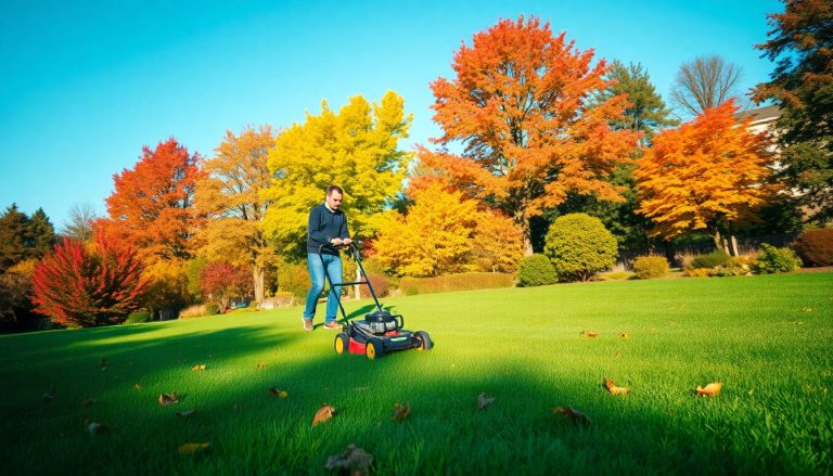 Dernière tonte avant l'hiver : quand et comment préparer votre pelouse pour la saison froide
