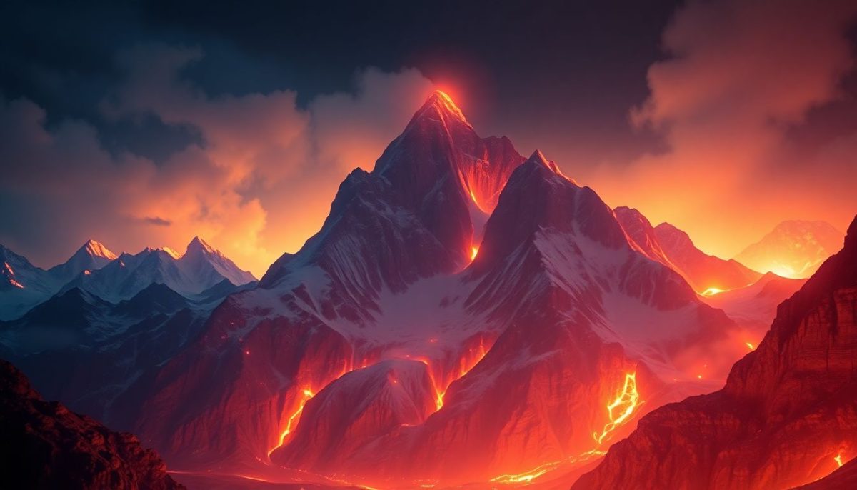 Des montagnes gigantesques découvertes au cœur de la Terre, dépassant l'Everest de 5 fois sa taille