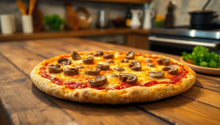 La meilleure recette de pizza maison aux champignons et mozzarella pour égayer votre mercredi soir