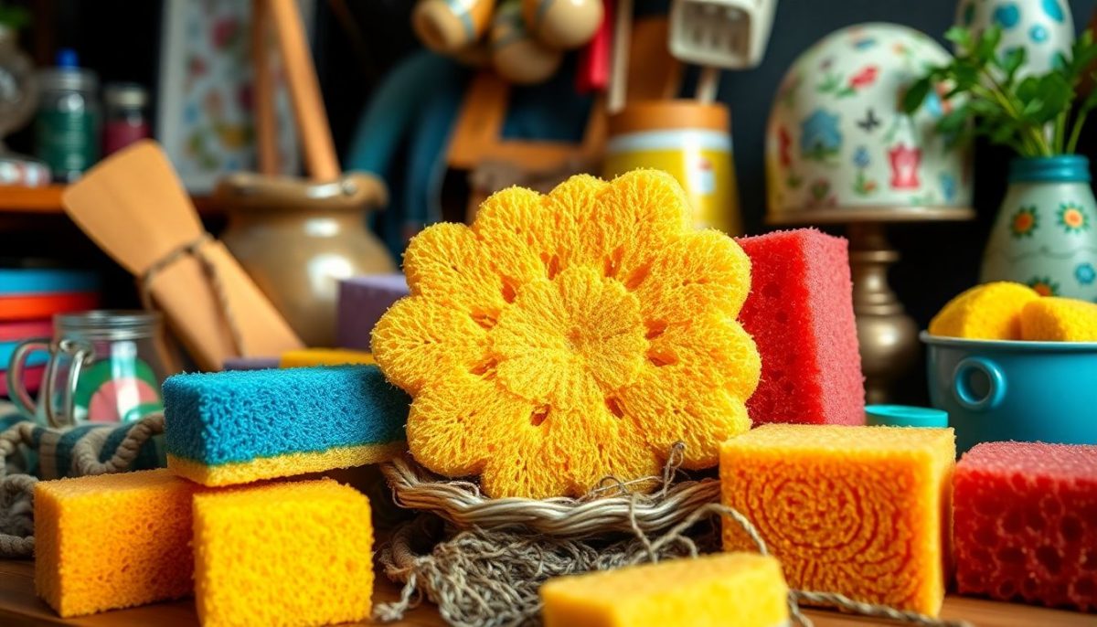 Ne jetez plus vos vieilles éponges : 10 astuces ingénieuses pour leur donner une nouvelle vie