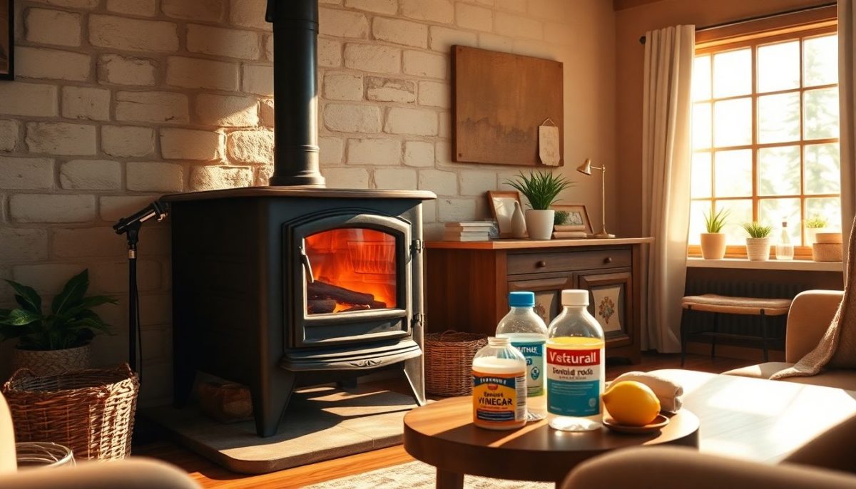 Nettoyer la vitre de votre poêle à bois : astuces naturelles et efficaces