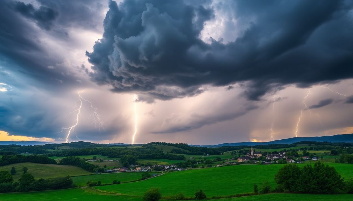 Orage en France